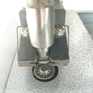 Semi Automatic Eyelet Machine Flex Banner Punching Machine Tarpaulin Grommet Machine thumbnail-5