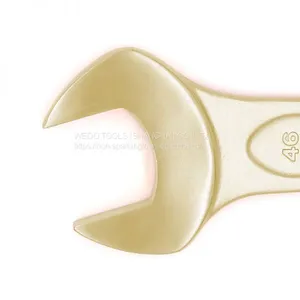 WEDO Non Sparking Aluminum Bronze DIN133 Striking Open End Wrench thumbnail-3