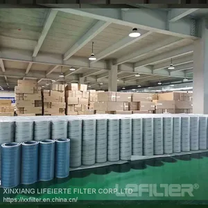 Metal Polishing and Bead Blasting Cylindrical Dust Air Filter Cartridge P030627 thumbnail-4