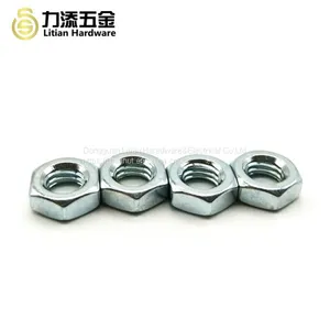 Wholesale Manufacture Standard Factory Price Hex Nut m4 m6 m8 thumbnail-1