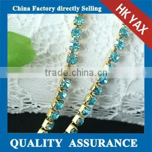 X0701crystal Chain Trimming GARMENT Accessories;cheap Crystal Trimming Wholesale;crystal Rhinestone Chain Trimming thumbnail-1