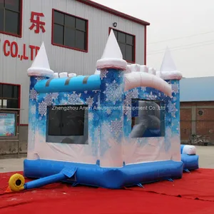 Frozen Ice Princess Bouncy Slide for Children thumbnail-3