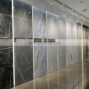TD12000-1200x1200mm Big Size Grey Color Glazed Porcelain Tiles for Wall and Floor From FOSHAN thumbnail-2