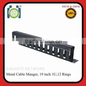 Wire Organizer 12 Rings Metal Cable Manager thumbnail-1