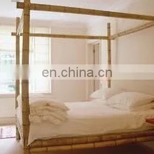 Double Modern Real Bamboo Bed Handmade From Viet Nam Manufacturer Good Price and Premium Quality for Bedroom thumbnail-3