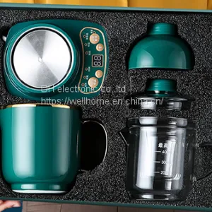 Multifunctional Household Health Cup Office Ceramic Glass Flower Tea Electric Stewed Cup Wechat:13510231336 thumbnail-1