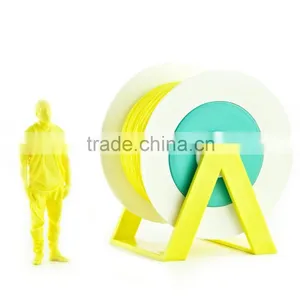 Pla 3d Printer Material Vivid Yellow Filament With the New Spool Convertible Into a Coat Hanger. Spool Holder Included. thumbnail-1