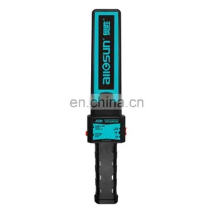 Allosun TS95 High Sensitivity Handheld Metal Detector Security Body Scanner Portable Person Scanner Wand Search LED thumbnail-1
