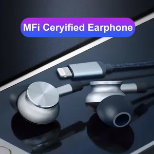Noise Cancelling in Ear Handsfree Apple for Iphone Earpods Lightning Connector Headphones in Frankfurt Music Streaming thumbnail-5