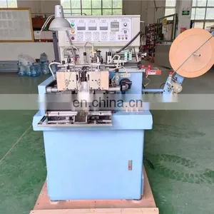 US3000 Multifunction Automatic Hot Cold Knife Textile Grosgrain Ribbon Garment Apparel Label Cut and Fold Machine Equipment thumbnail-3