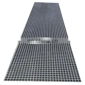 Molded FRP GRP Fiberglass Plastic Flooring Walkway Grating Frp Walkway Anti-slip Grating thumbnail-5
