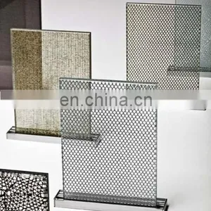 2021 Hot Sale Fabric Sandwich Laminated Glass With Customized Size thumbnail-2