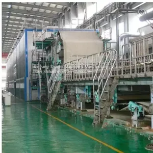 3 5 7 Ply Paper Corrugated Cardboard Carton Sheet Making Machine / Production Line thumbnail-2