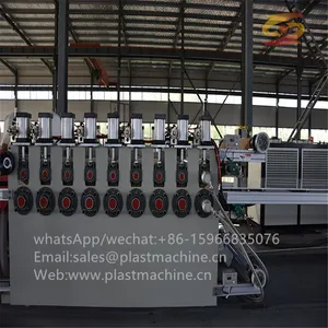 Plates Foam Board Conical Twin Screw Extruder Ceiling Machine thumbnail-5