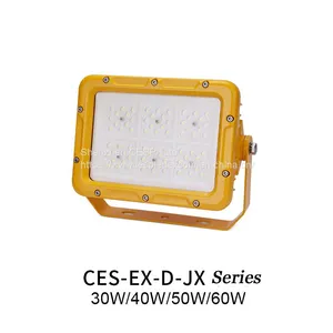 CESP High Power Square LED Explosion-proof Light Ex db IIC Gb 30W~400W Waterproof, Dustproof and Explosion-proof Floodlight thumbnail-1
