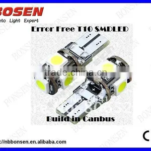 5 LED Bright White LED Bulbs for Cars CANbus Error Free thumbnail-1