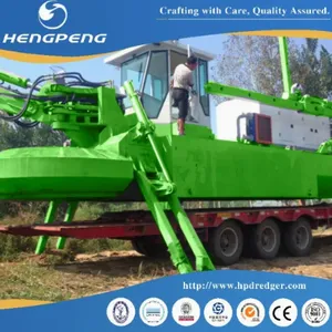 Versatile Amphibious Multipurpose Dredger for Shallow Water and Sand Mining thumbnail-3