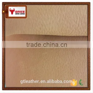 Genuine Finished Cow Split Pebble Leather for Shoe Upper thumbnail-4
