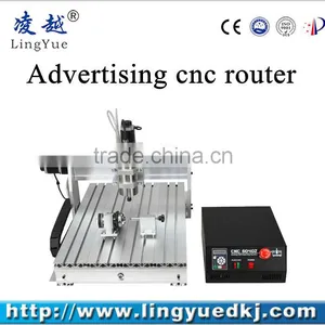 LINGYUE Desktop Wood Cnc Router Mini Cnc Engraving Machine With Price thumbnail-1