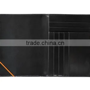 Smart Leather Passport Case Build With RFID Blocking Genuine Leather Passport Holder thumbnail-1