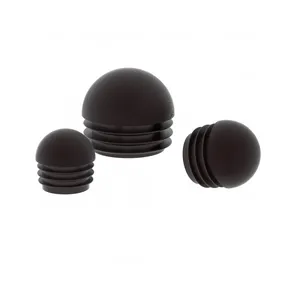 Plastic Tube Steel Security Half Round Fence Post Caps thumbnail-5