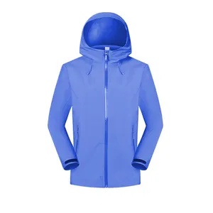 Men's and Women's Jackets, Windproof and Waterproof Windbreakers, Ski Jackets, 3-layer Fabric Raincoats, Outdoor Raincoats, High-quality thumbnail-4