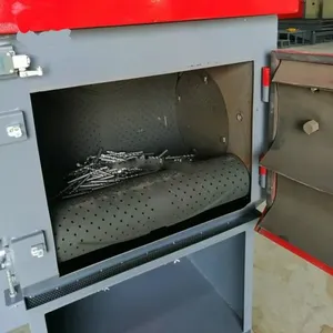 Casting Machinery Rubber Conveying Small Single-Door Crawler Shot Blasting Cleaning Machine HQ326-A thumbnail-3