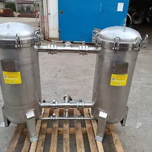 Double Bag Filtration, Bag Filter, Stainless Steel Bag Filter Model Ydf - Bn2 - 304 - F50 thumbnail-5
