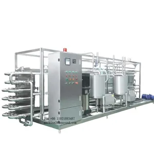 Factory Genyond Plate & Tube Automatic Pasteurization Machine Pasteurizer Equipment for Egg Liquid, Milk, Dairy, Juice, Drinks thumbnail-1