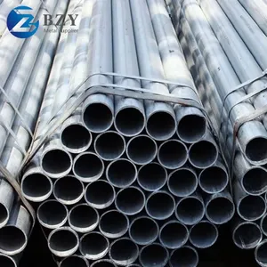 Hot Dipped Galvanized Steel Pipe Size 1/2 3/4 1