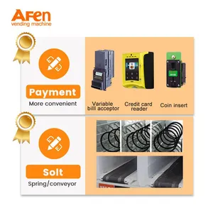 AFEN New Style Frozen Vending Machines Cooling System Ice Cream Frozen Meat Vending Machine thumbnail-5