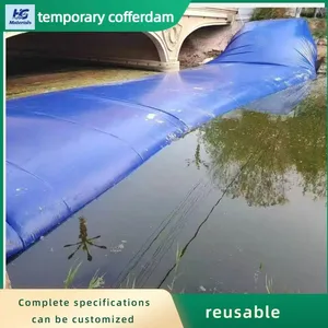 Anti Aging PVC Water Cofferdam Portable Temporary Dam For Outdoor Emergency Flood Prevention thumbnail-2