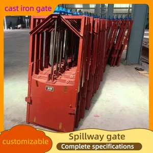 Weather Resistant Hydropower Spillway Gate High Precision Water Stop Gate for Long-term Dam Operation thumbnail-1