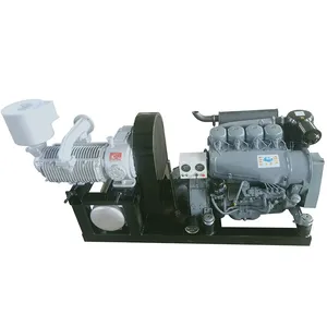 Deutz Air Cooled Diesel Engine Driven Bulk Compressor for Cement Tanker Trailer thumbnail-4