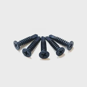Factory Direct Self Drilling Screws 410 Stainless Steel Flat Head Bulk Packing Fast Drilling Full Sizes thumbnail-4
