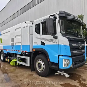 Dongfeng Huashen t5 New Energy Washing and Sweeping Vehicle, Total Mass 18,000kg Pure Electric Washing and Sweeping Vehicle thumbnail-1