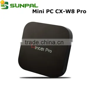Window10 Wintel CX-W8 Pro Mini PC Box Z8300 Chip Smart Portal MINI Computer RAM 2G DDR3 ROM 32GB Flash thumbnail-1