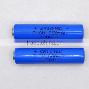 Primary Lithium Batteries Li-SOCl2 Energy Type AAA Size 3.6V 950mah ER10450 thumbnail-1