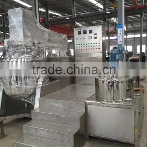 300L Stainless Steel Vacuum Emulsifying Mixer Cosmetic Mixer Mirror Polished thumbnail-1
