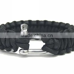Fashion 2 Color Gold Adjustable Paracord Bracelet Accessories thumbnail-2