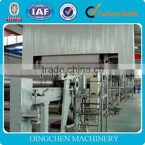High Frequency 2100mm 30tpd Semi Automatic Writing Paper Printing Paper Making Machine thumbnail-2