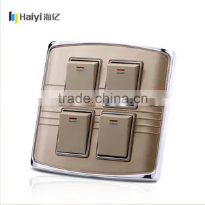 Hot Sale 4 Gang Switch Wall Switvh New Design Made in China thumbnail-2