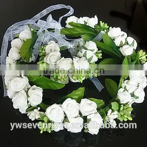 South Korean Children's Wreath Wreath Han Edition Simulation Girls Headdress Flower Wreath Wreath of Wedding Dress Accessories thumbnail-1