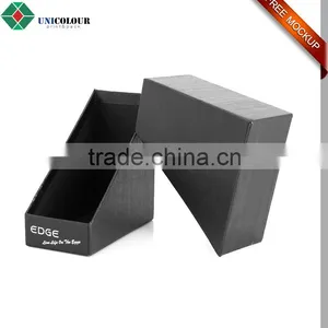Silver Foiled Leather Belt Cardboard Gift Box thumbnail-1