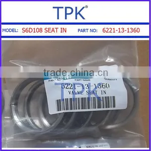 Komatsu S6D108,SA6D108, SAA6D108, S6D108-1,SA6D1108-1, VALVE SEAT thumbnail-1