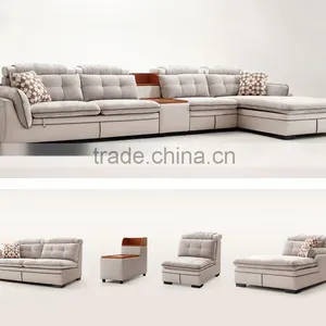 Modern Living Room Furniture Sectional Sofa New Design Hot Sale Sofa by Foshan AET-872 thumbnail-5