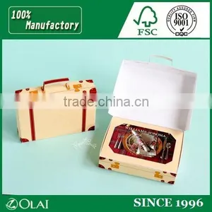 Custom Paper Suitcase Gift Box thumbnail-1