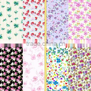 Flower Designs Painting Fabric /Antai Textile Professional Nylon Lycra Spandex Print Fabric With Flower thumbnail-1