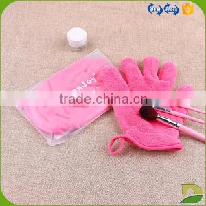 Makeup Cleaning Microfiber Removable Finger Gloves thumbnail-5