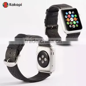 for Apple Watch Leather Band With Adapter ,Genuine Leather Band Strap for 42mm MT-3909 thumbnail-2